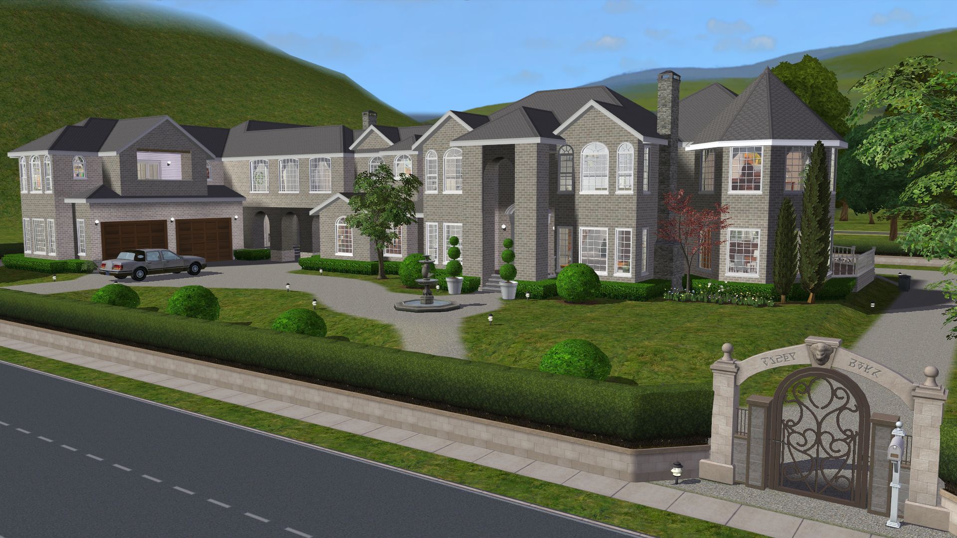 Spacious Mansion – Buildings & Sims by AlexArt